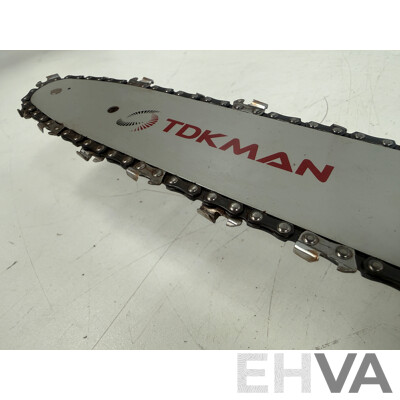 TDKMAN 5 in 1 Pole Chainsaw Hedge Trimmer Brush Cutter Whipper Snipper Pruner Line Tree