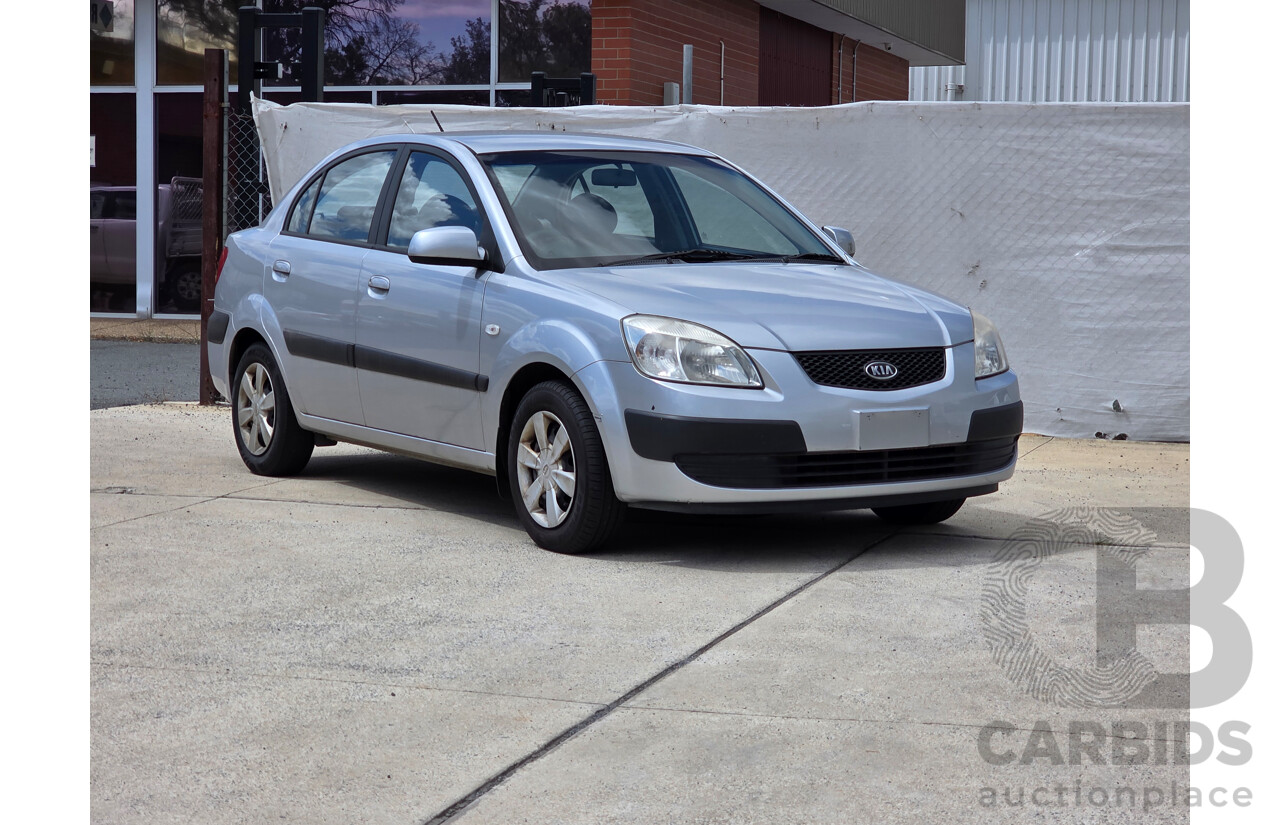 6/2007 Kia RIO EX JB 4d Sedan Silver 1.6L