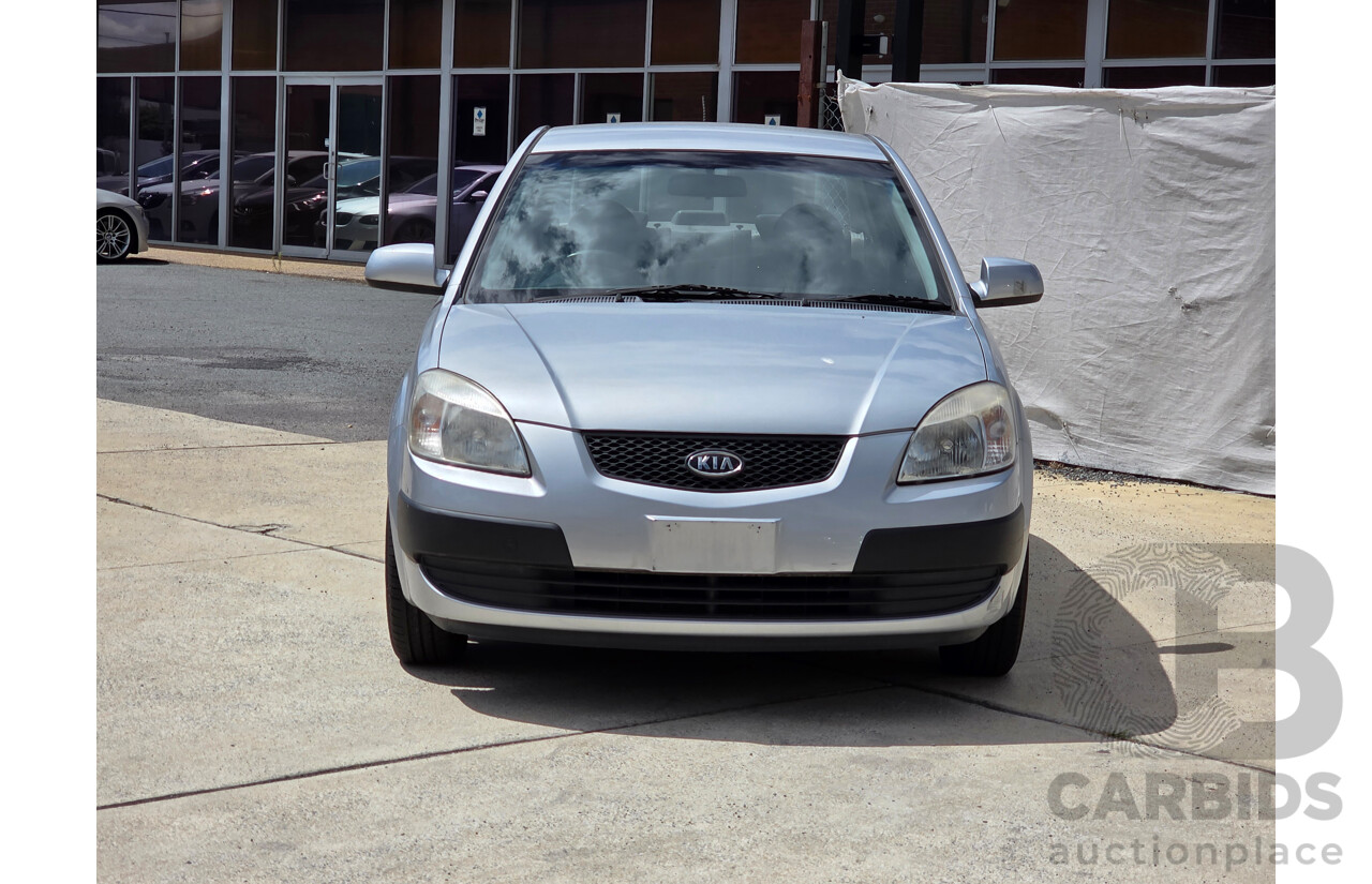 6/2007 Kia RIO EX JB 4d Sedan Silver 1.6L