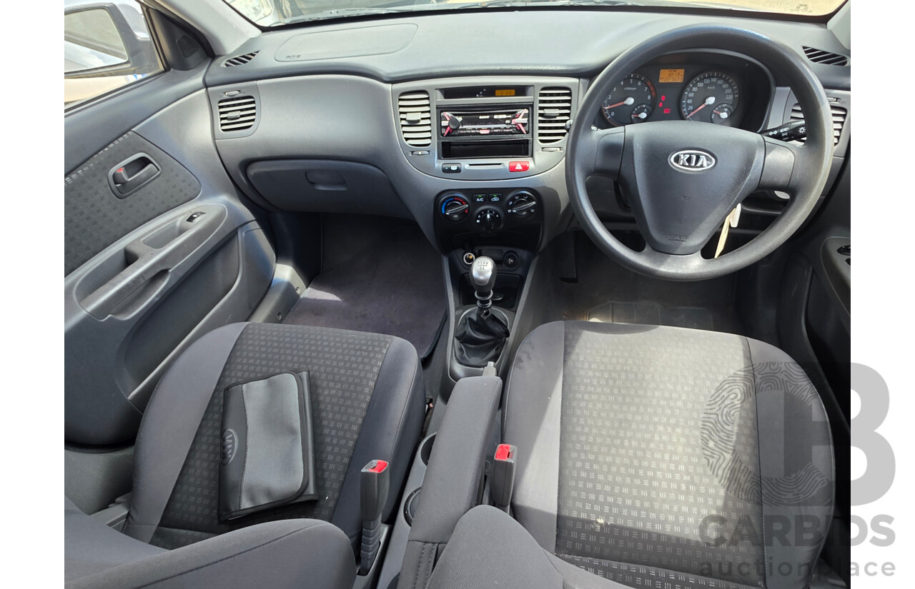 6/2007 Kia RIO EX JB 4d Sedan Silver 1.6L