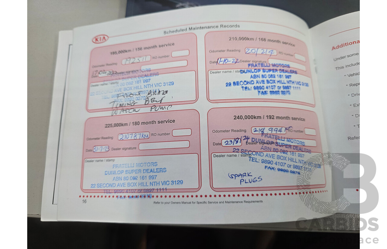 6/2007 Kia RIO EX JB 4d Sedan Silver 1.6L