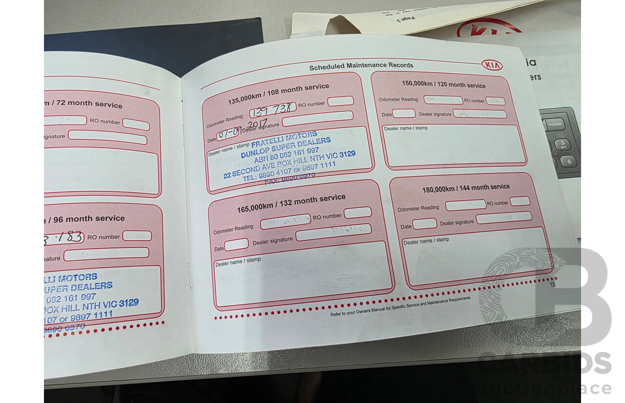 6/2007 Kia RIO EX JB 4d Sedan Silver 1.6L