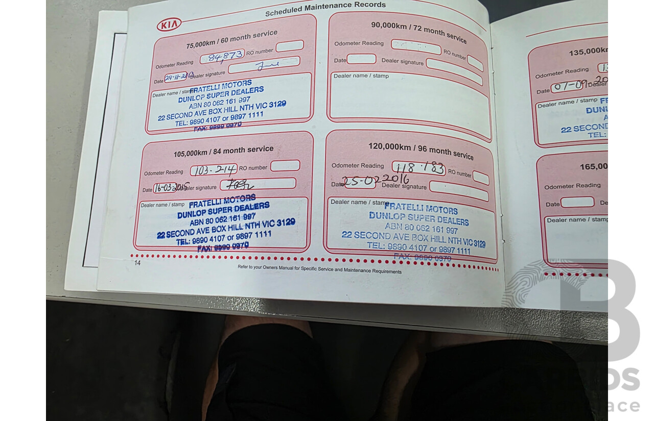 6/2007 Kia RIO EX JB 4d Sedan Silver 1.6L