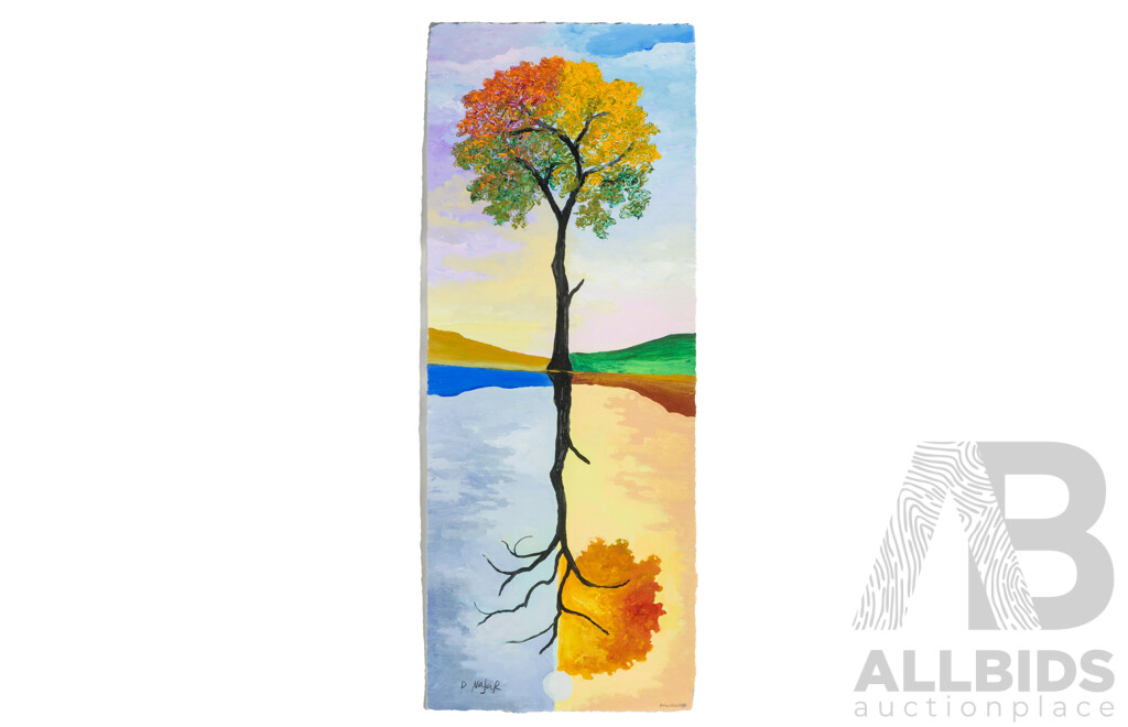 David Najar, (20th Century, Israeli, 1962-), After a Long Day; Eye on the Horizon & Starting Fresh (all 2017), Trio of Giclee on Colour Paper, Hand Signed, 45 x 45 cm (largest sheets) (3)