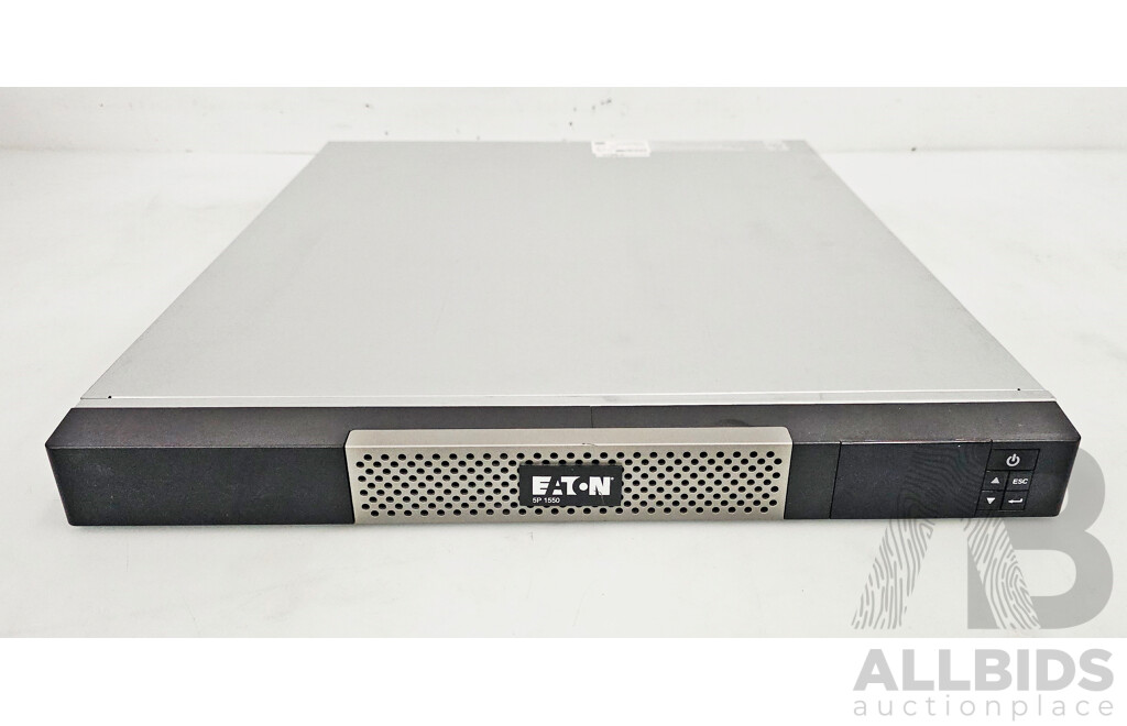 Eaton (5P1550iR) 1550VA 1100W Line Interactive 1U Rackmount UPS