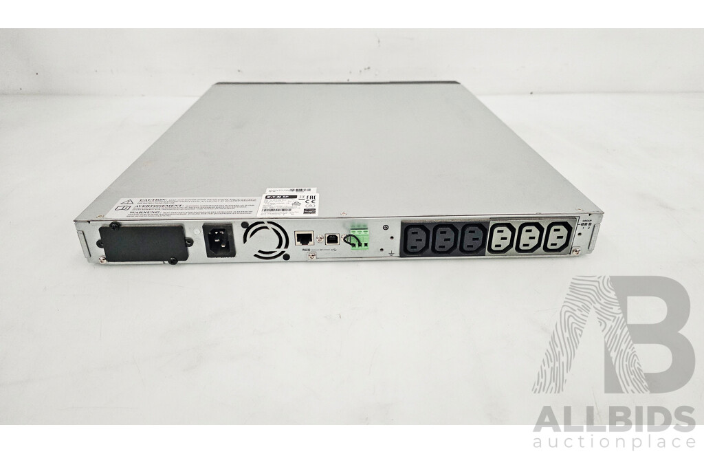 Eaton (5P1550iR) 1550VA 1100W Line Interactive 1U Rackmount UPS