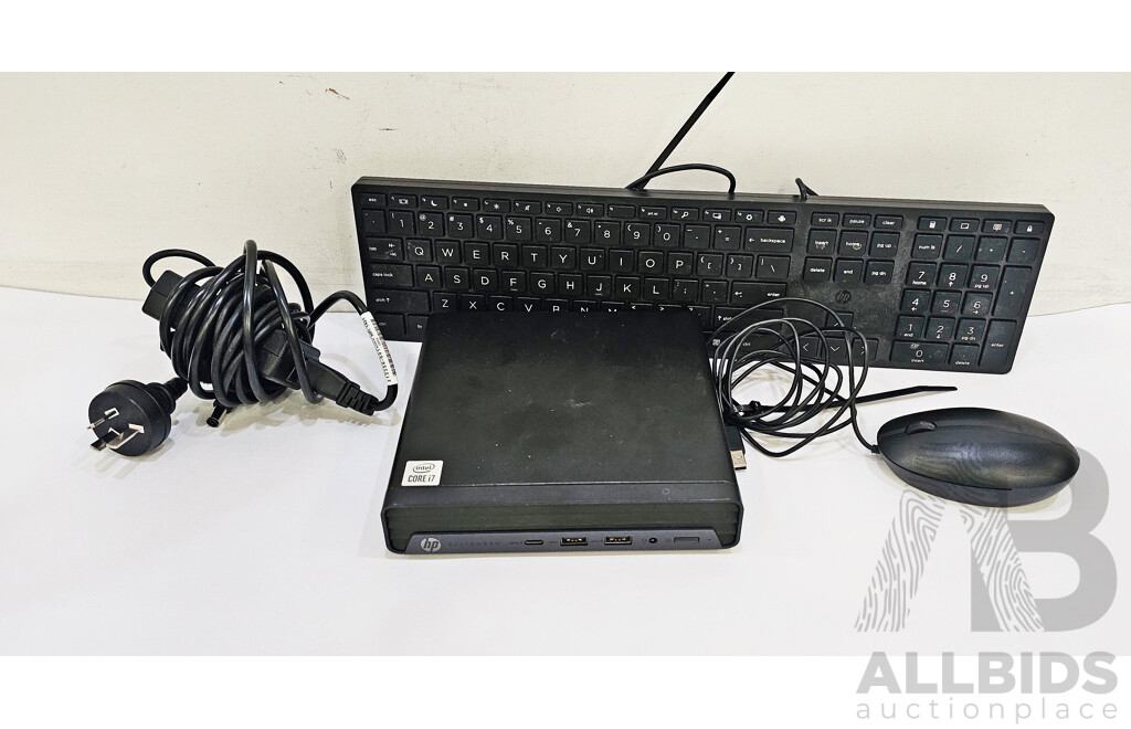 HP EliteDesk 800 G6 Intel Core I7 (10700) 2.90GHz-4.80GHz 8-Core CPU Desktop Mini Computer