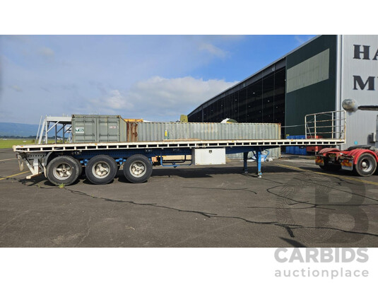 1976 Freighter Commander Triaxle Table Top Semi Trailer