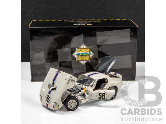 1660382 · Exoto Racing Legends 1965 Shelby Cobra Daytona Coupe the Ford of France Coupe #56 Nurburgring 1000km  - 1:18 Scale Model Car