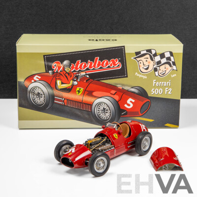 Exoto Motorbox 1952 Ferrari 500 F2 #15 Red - 1:18 Scale Model Car