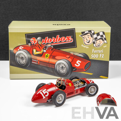 Exoto Motorbox 1952 Ferrari 500 F2 #15 Red - 1:18 Scale Model Car