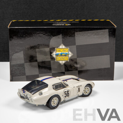 Exoto Racing Legends 1965 Shelby Cobra Daytona Coupe the Ford of France Coupe #56 Nurburgring 1000km  - 1:18 Scale Model Car