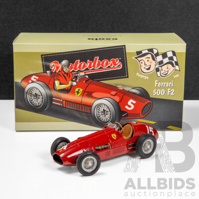 Exoto Motorbox 1952 Ferrari 500 F2 #15 Red - 1:18 Scale Model Car