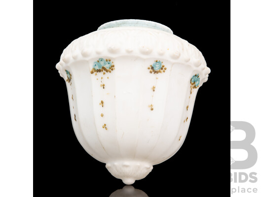 Vintage Bulb Milk Glass Lamp Shade