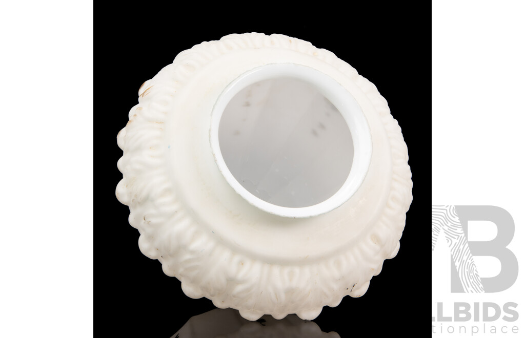 Vintage Bulb Milk Glass Lamp Shade