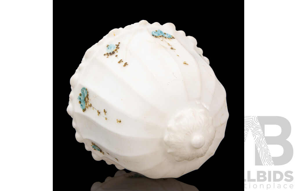 Vintage Bulb Milk Glass Lamp Shade