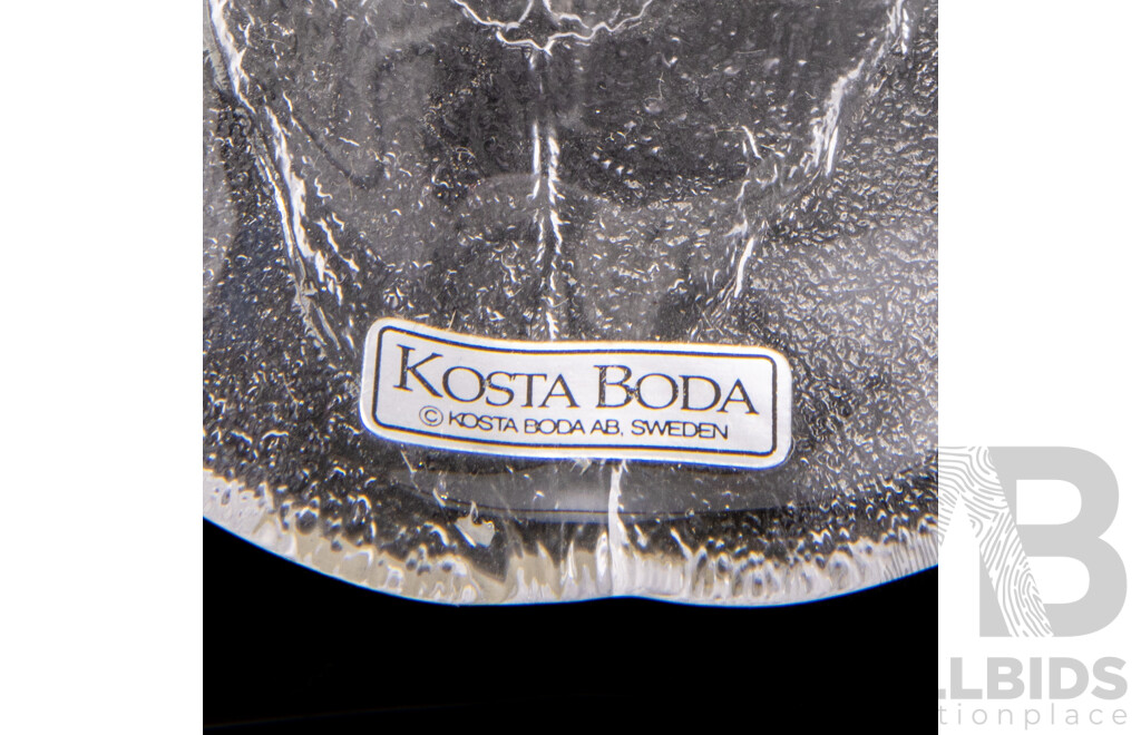 Set of Eight Kosta Boda Party Series Bowls Designed by Göran Wärff