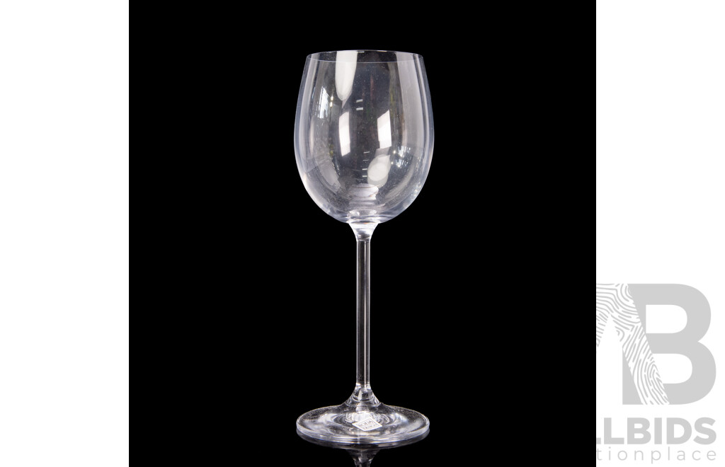 Retro Boxed Set of Six Boda Design Wine Glasses