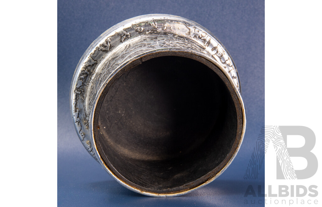 Vintage Don Sheil Wine Coaster