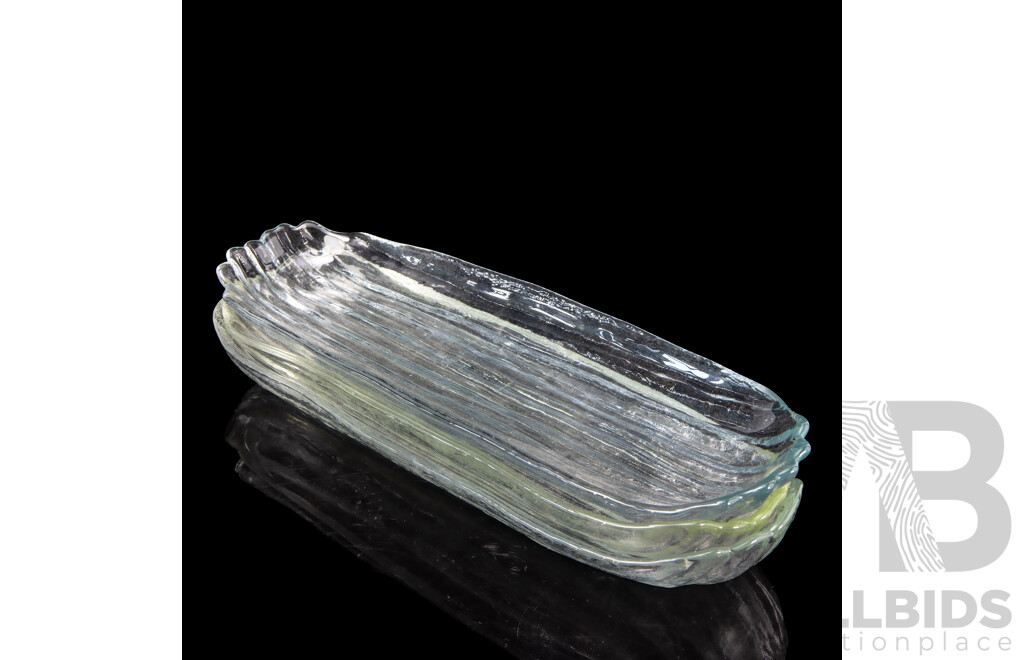 Three Vintage Australian Spectrum Glass Plates