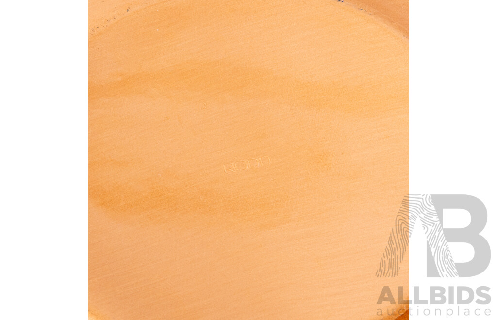 Mid Century Rodd Copper Dish with Hammered Finish