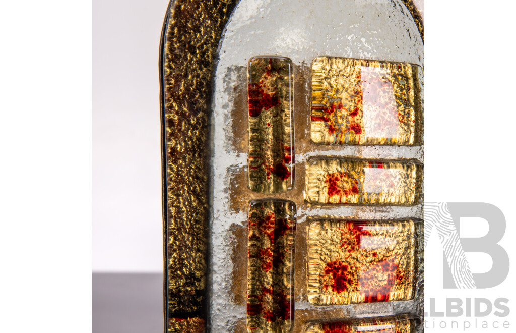 Mid Century Studio Glass Sculpture