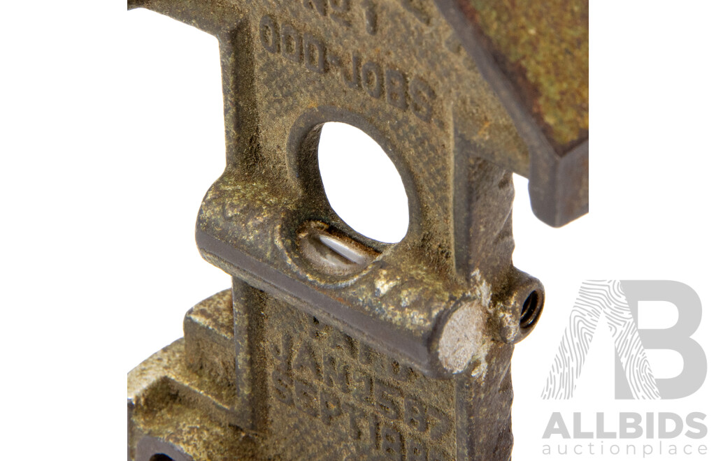 Antique Stanley No.1 'Odd Jobs' Combination Tool, Patented 1888