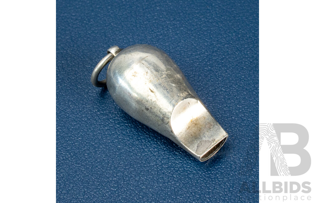 Antique Sterling Silver Whistle