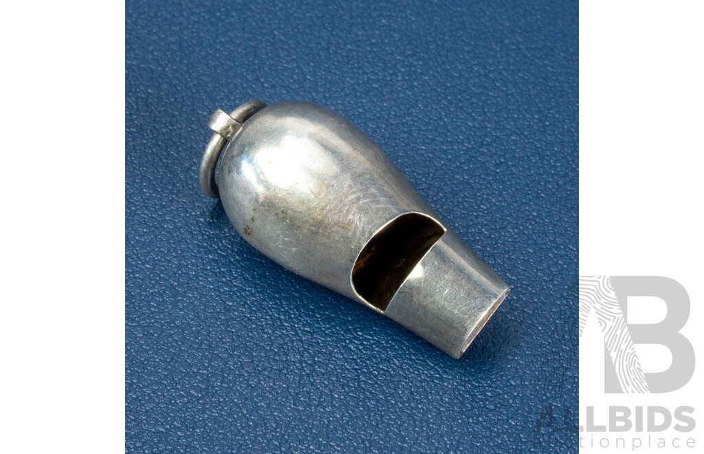 Antique Sterling Silver Whistle
