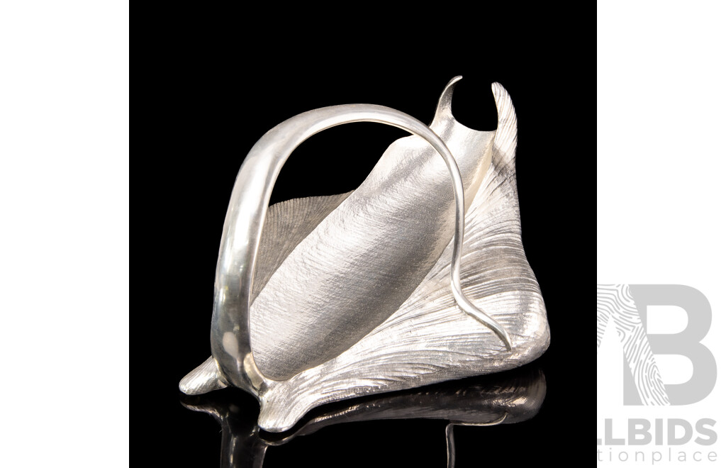 Royal Selangor Pewter Manta Ray Bottle Cradle