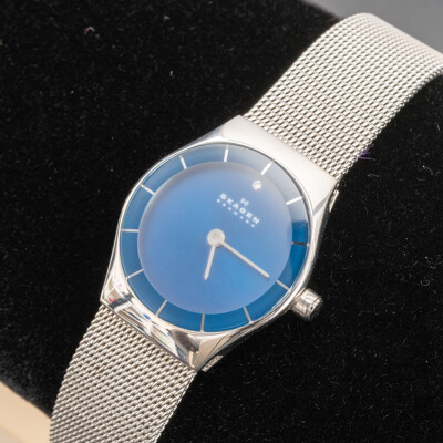 Ladies Skagen Watch with Blue Face, Model SKW2178
