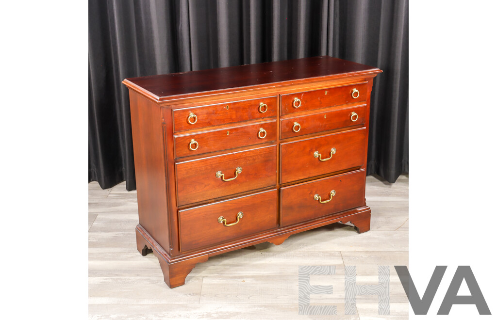 Drexel Georgian Style Chest of Six Drawers