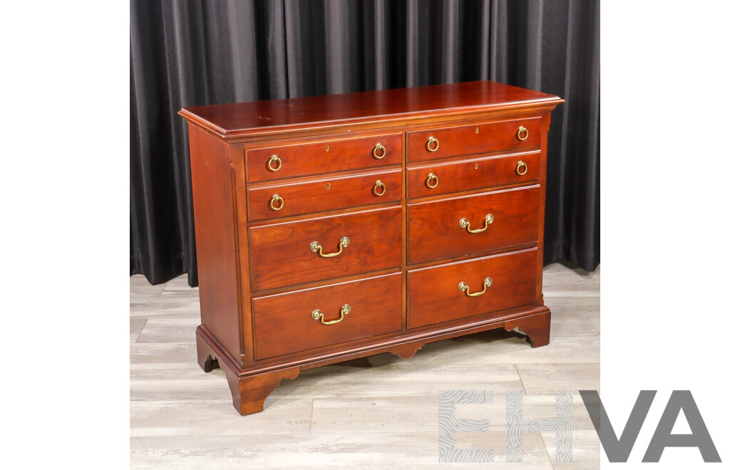 Drexel Georgian Style Chest of Six Drawers