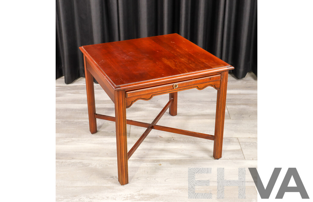 Drexel Heritage Side Table with Book Slide