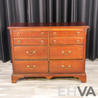 Drexel Georgian Style Chest of Six Drawers