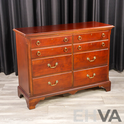 Drexel Georgian Style Chest of Six Drawers
