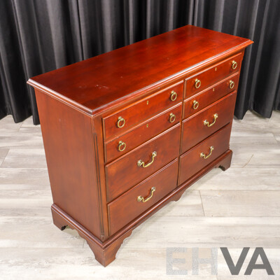 Drexel Georgian Style Chest of Six Drawers
