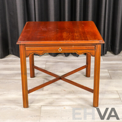 Drexel Heritage Side Table with Book Slide