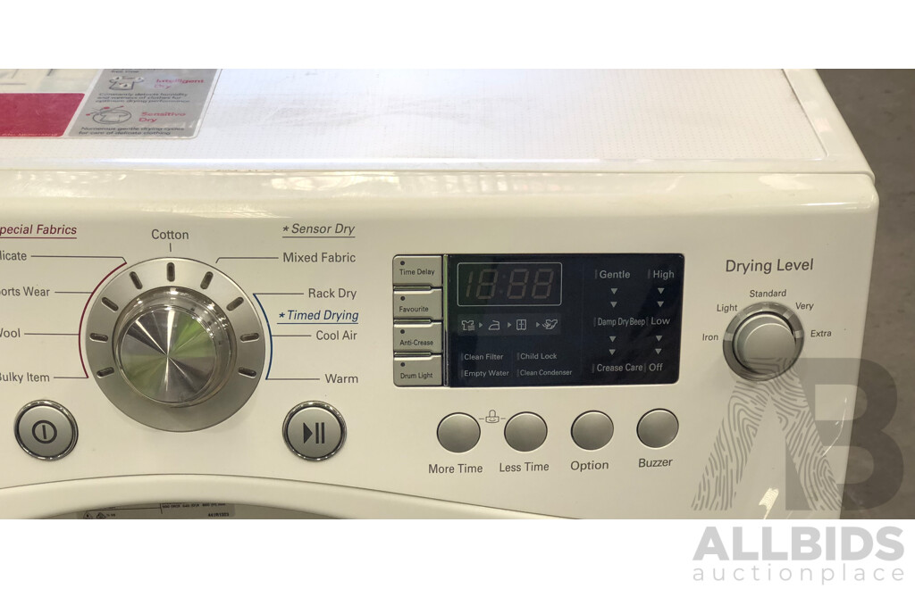 LG Sensor Dry 8kg Condenser Clothes Dryer