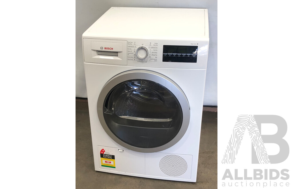 Bosch Series 6 Condensor 8kg Clothes Tumble Dryer
