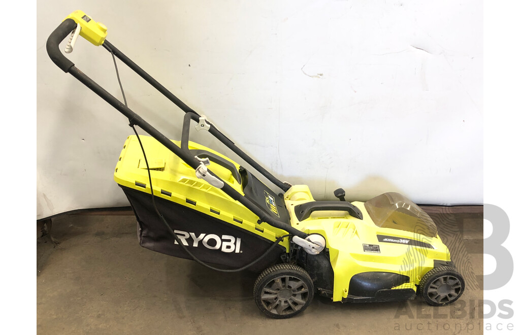 Ryobi RLM36 Series Battery Powered Lawn Mower