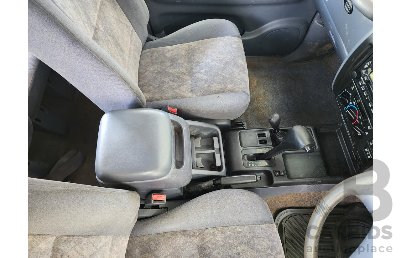 4/2001 Toyota Landcruiser Prado 50TH Anniversary (4x4) VZJ95R 4d Wagon Silver 3.4L