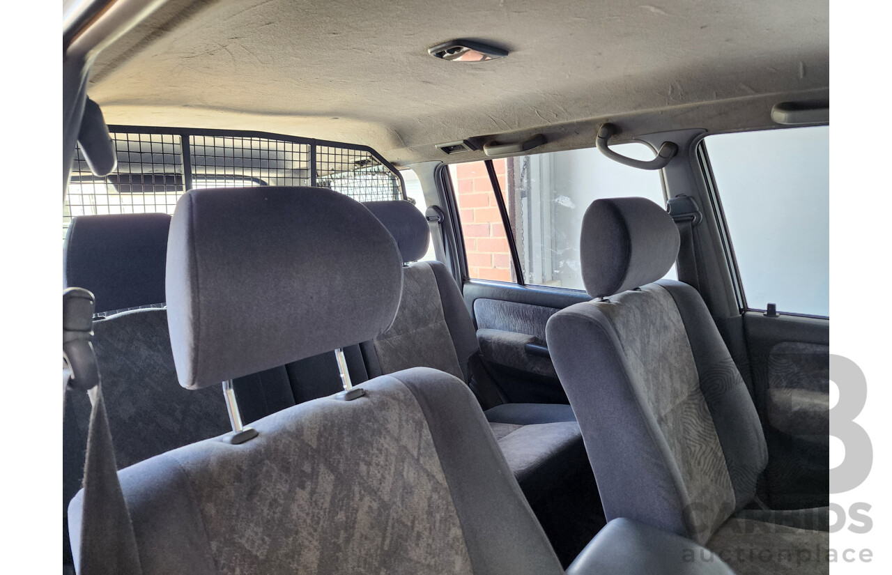 4/2001 Toyota Landcruiser Prado 50TH Anniversary (4x4) VZJ95R 4d Wagon Silver 3.4L