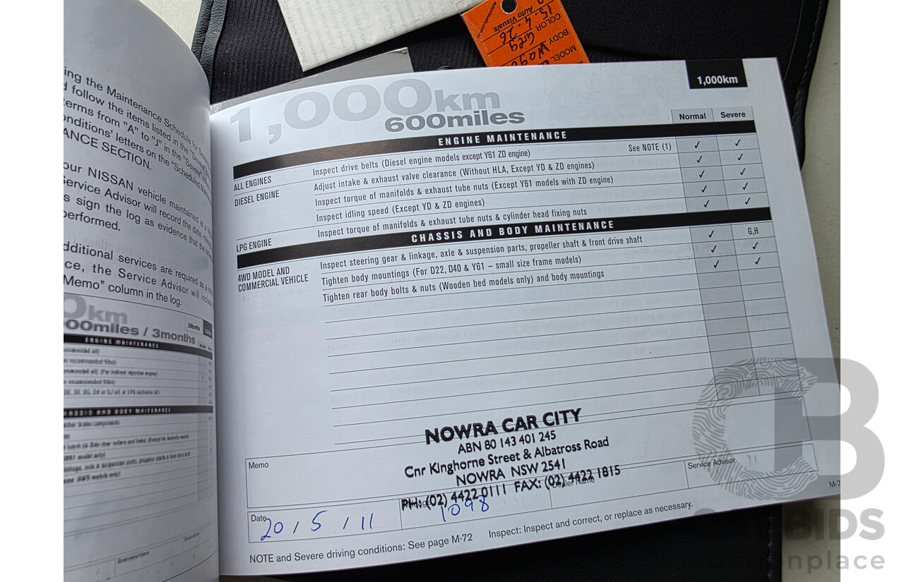 1/2011 Nissan Dualis Ti (4x2) J10 SERIES II 4d Wagon Grey 2.0L