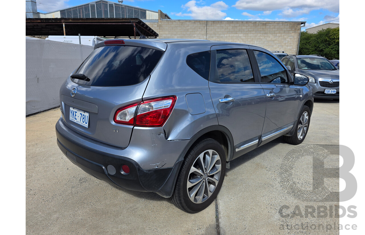 1/2011 Nissan Dualis Ti (4x2) J10 SERIES II 4d Wagon Grey 2.0L