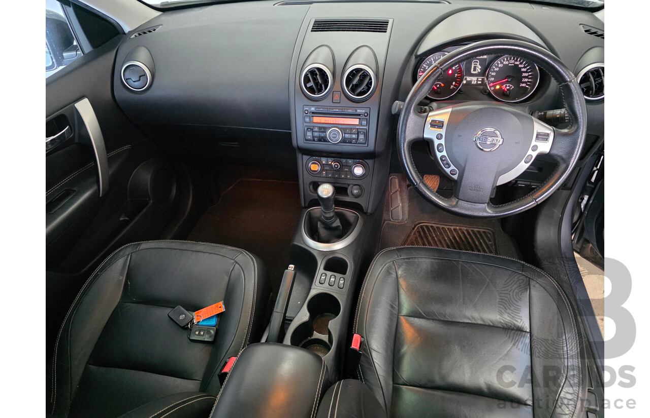 1/2011 Nissan Dualis Ti (4x2) J10 SERIES II 4d Wagon Grey 2.0L