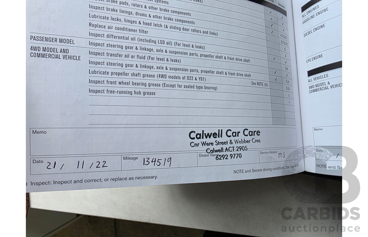 1/2011 Nissan Dualis Ti (4x2) J10 SERIES II 4d Wagon Grey 2.0L