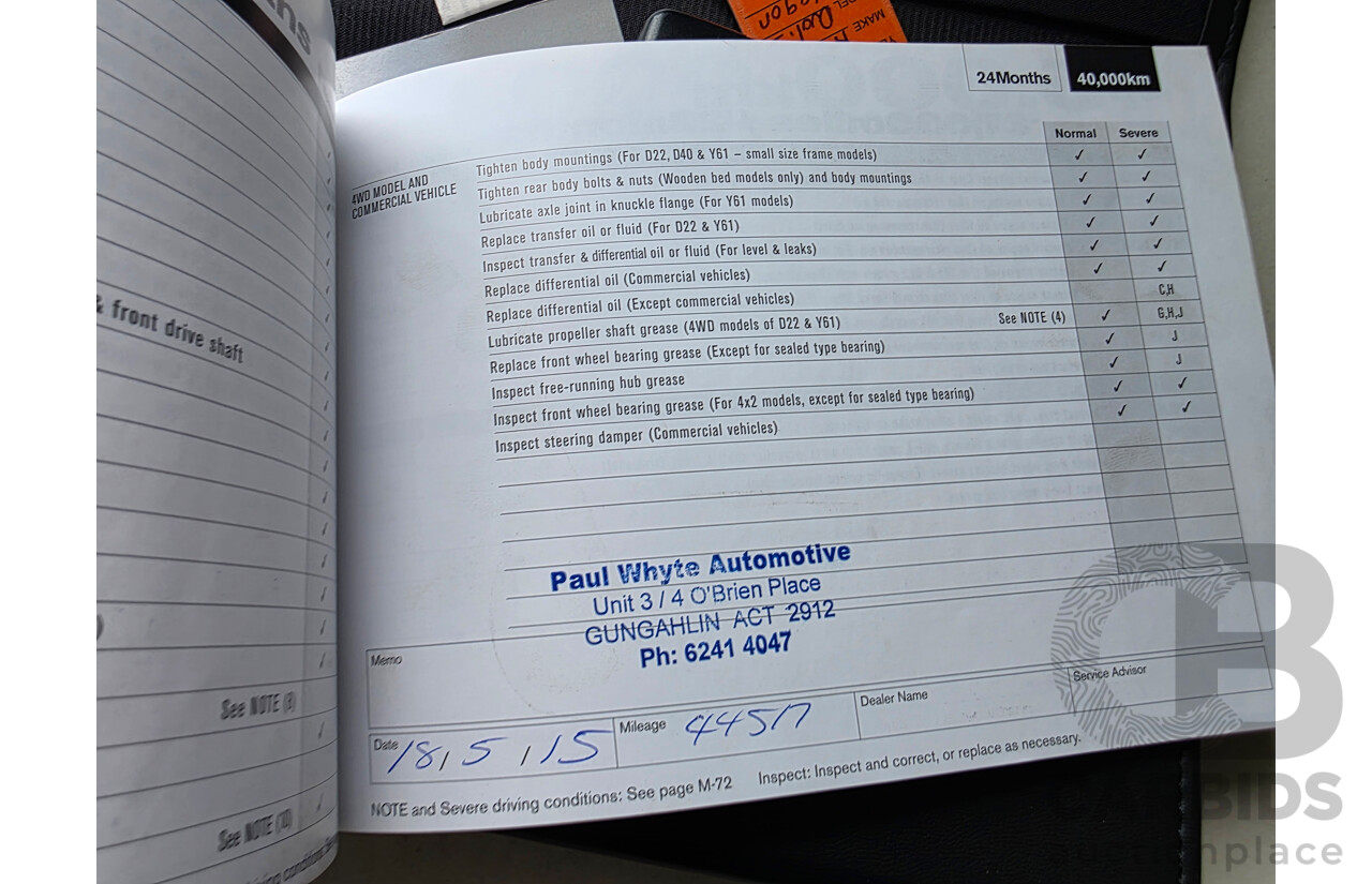 1/2011 Nissan Dualis Ti (4x2) J10 SERIES II 4d Wagon Grey 2.0L