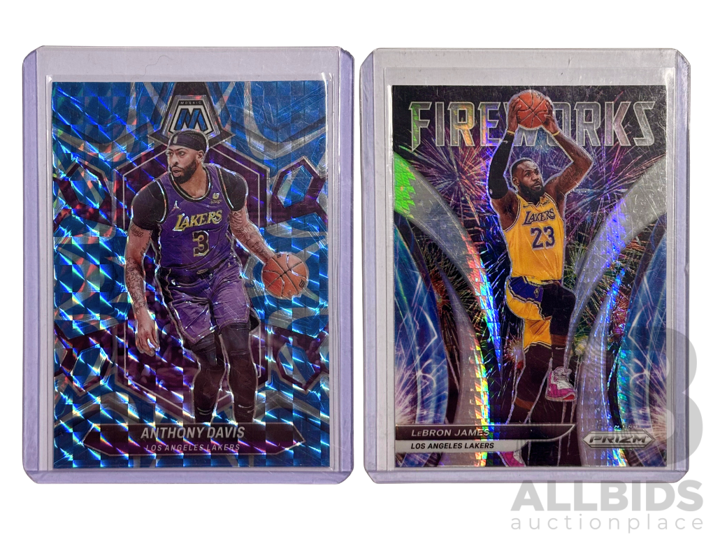Anthony Davis and LeBron James - Lot 1647432 | EHVA
