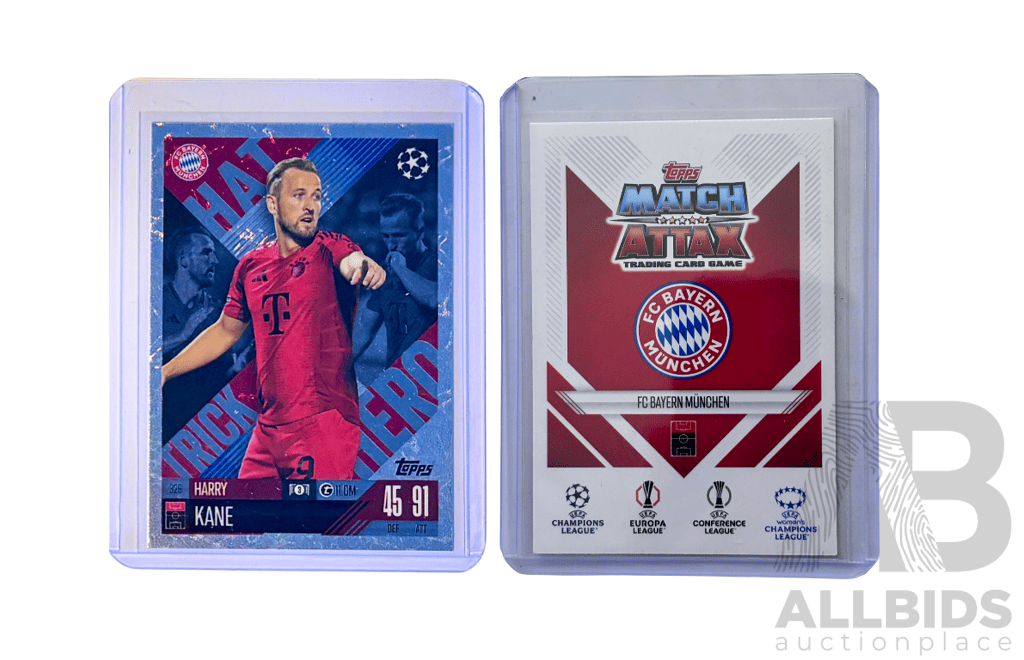 Harry Kane Topps Match Attax Bayern Munich Card